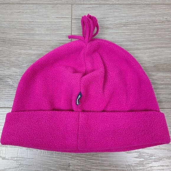 Oshkosh Girl's Fuschia Pink Fleece Winter Hat Size 8 - Picture 6 of 10